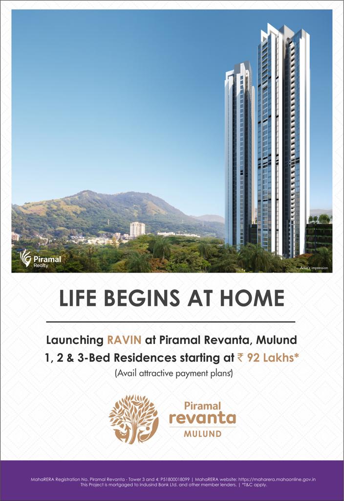 Introducing RAVIN at Piramal Revanta, Mulund, Mumbai Update